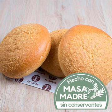 Pan Maíz x6 (con masa MADRE y mantequilla de vaca)