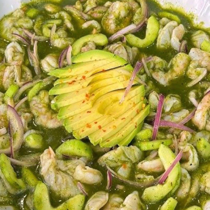 Aguachiles 7 camarones