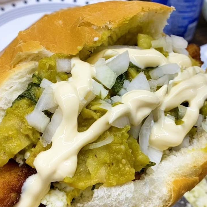 Torta de Chilaquiles