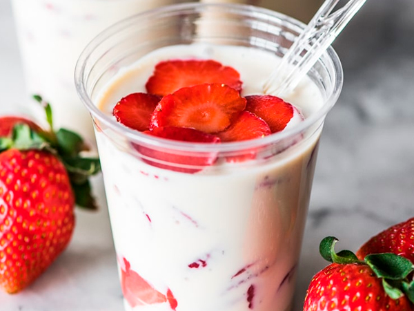 Fresas con Crema