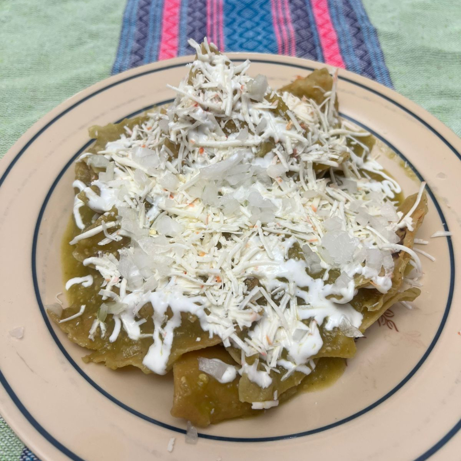Chilaquiles Sencillos Verdes