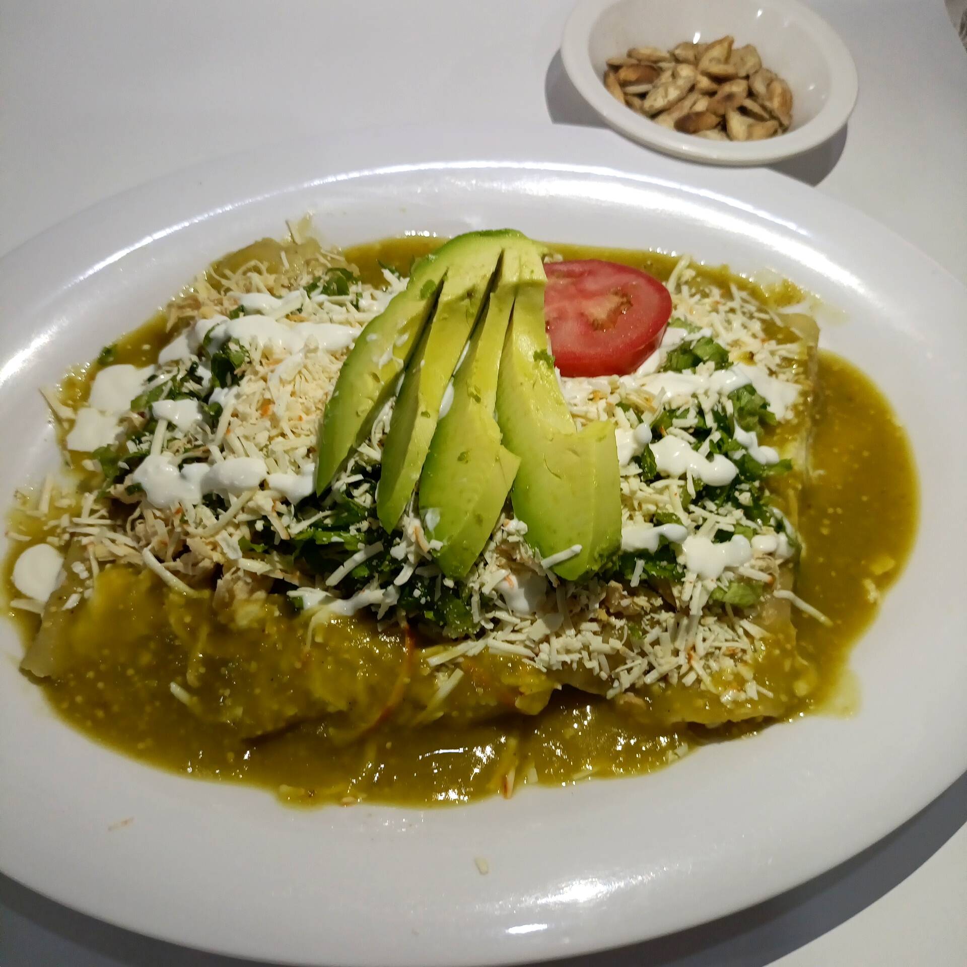 Enchiladas de Pollo (4pz)