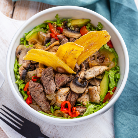 Ensalada Hiper Solomito Pollo