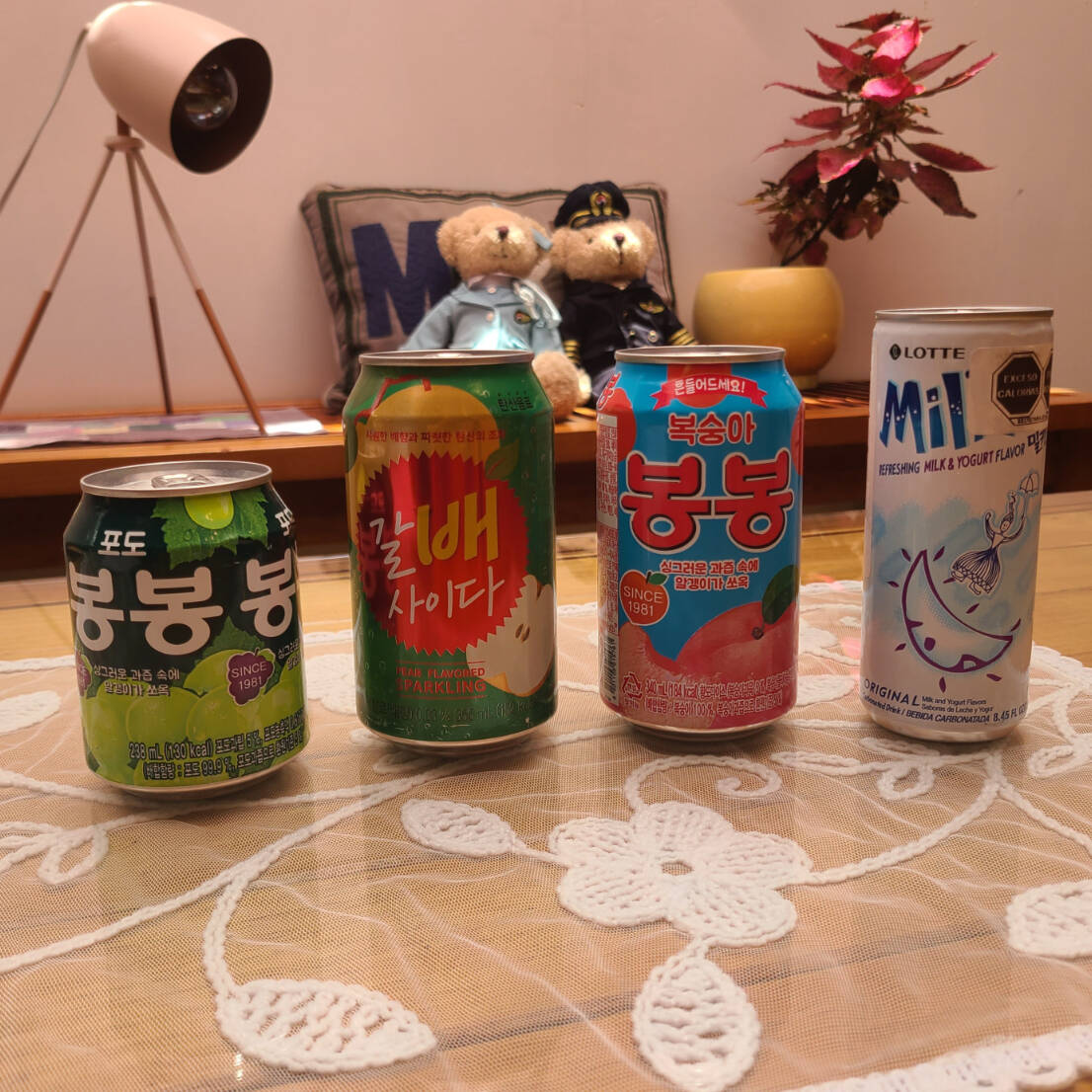 Refrescos coreanos