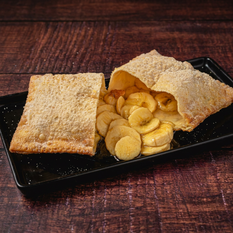 Banana, canela e acuçar
