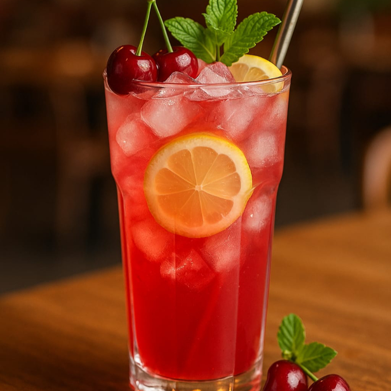 Deliciosa Limonada de Cereza (cerezada)