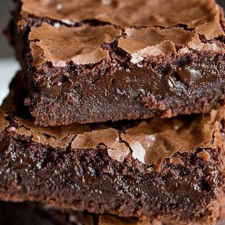 Brownie de chocolate feito de forma tradicional, com textura macia por dentro e levemente úmida, garantindo sabor intenso de chocolate em cada mordida. Possui tamanho 7 × 7 cm, ideal para quem busca uma porção generosa, perfeita para matar a vontade de um doce de verdade. brownie, brownie tradicional, brownie de chocolate, brownie artesanal, sobremesa de chocolate, doce caseiro, brownie macio, brownie