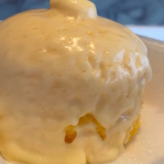 Cuscuz com recheio de mussarela