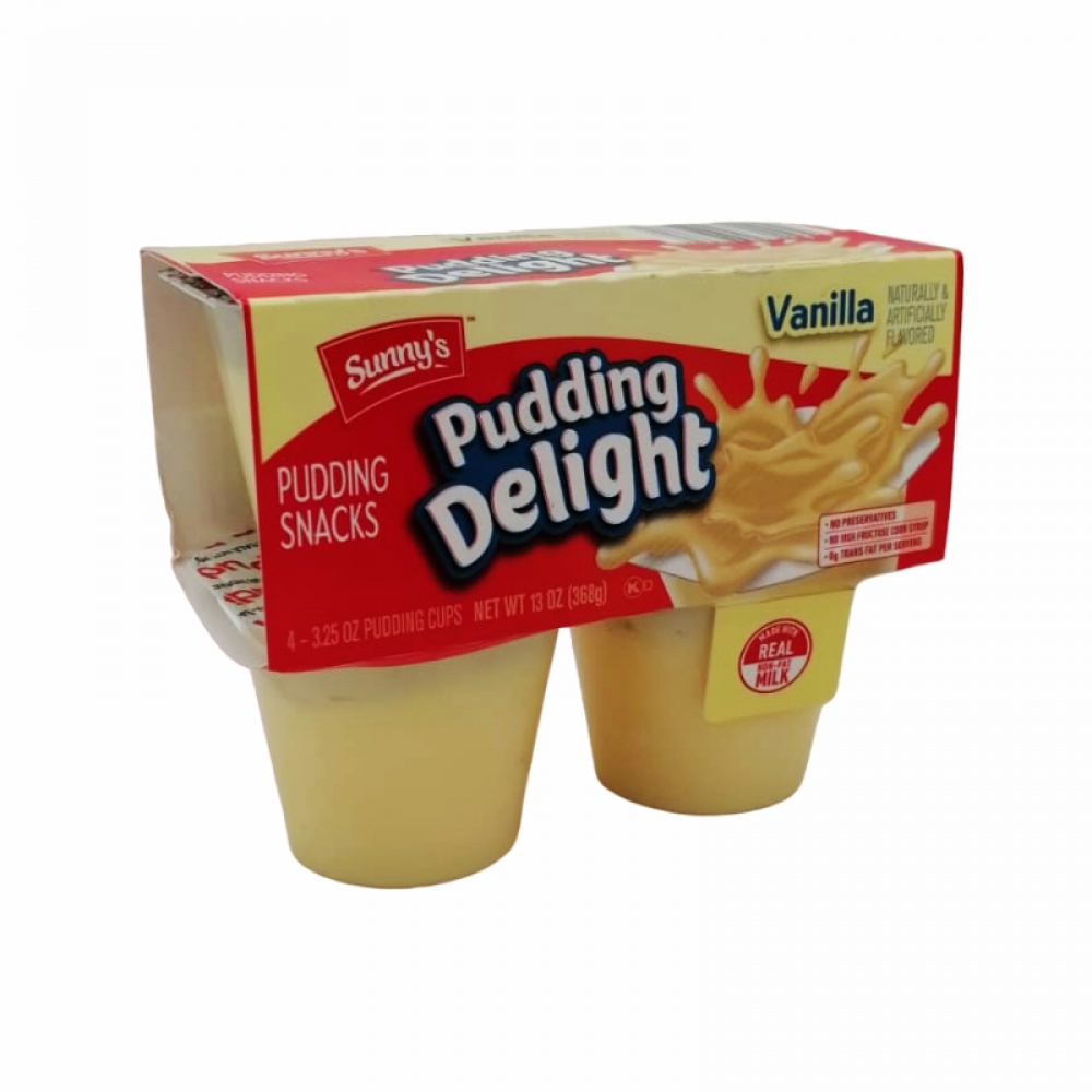 pudding delight de vainilla