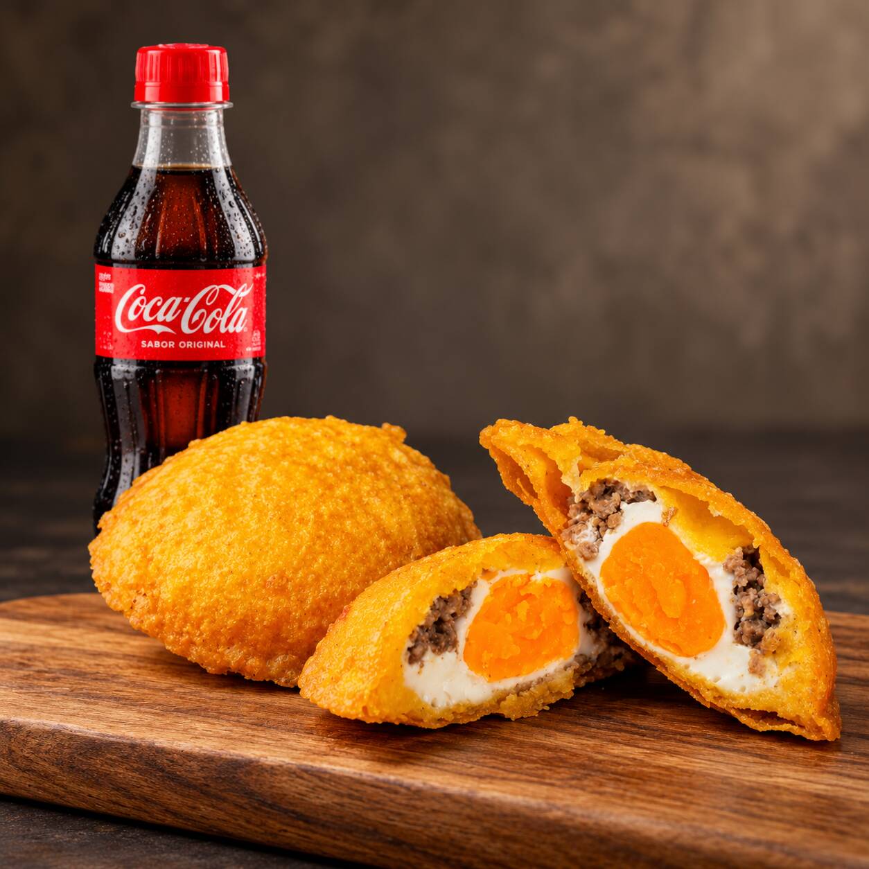 Combo Arepa de Huevo Carne y Coca Cola 250 ml