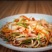 pasta thai de camaron
