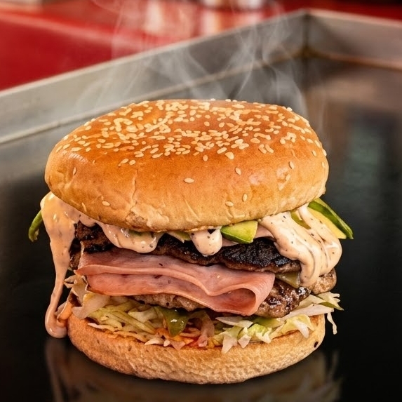 Hamburguesa Especial con Pierna