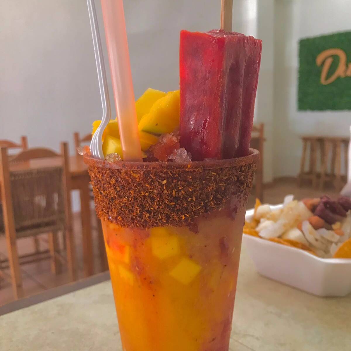 Raspado Mangonada