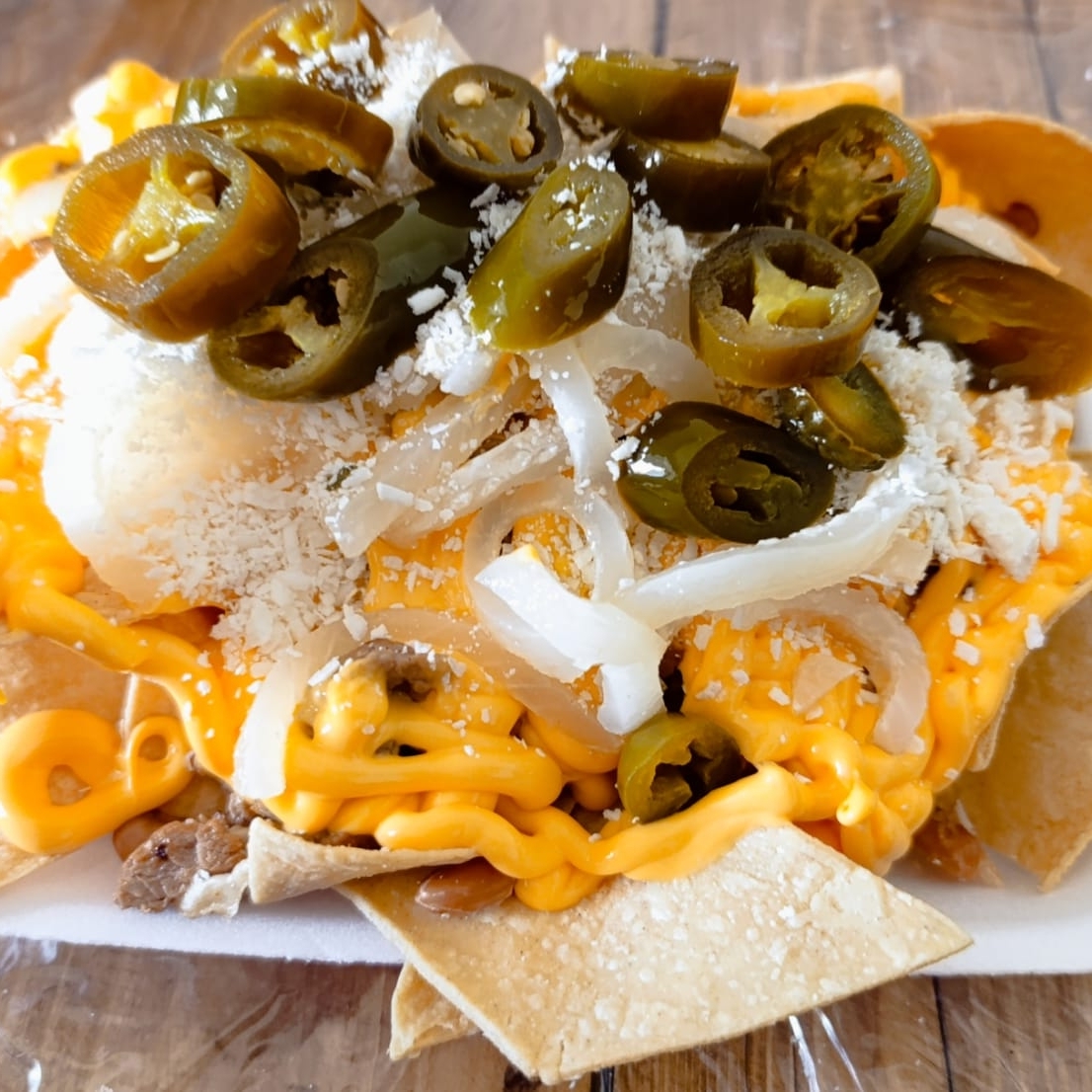 Nachos con Arrachera