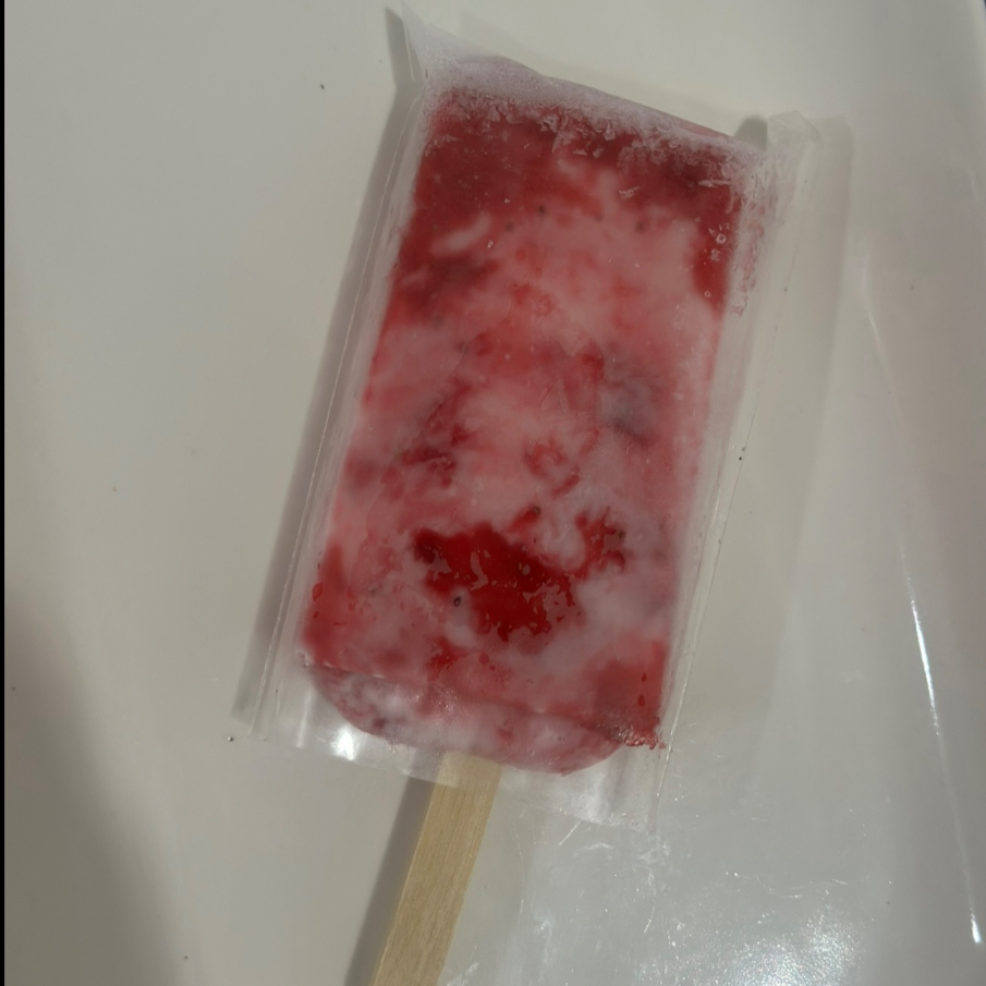 Paleta de Fresas C/Crema