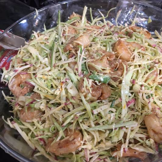 ensalada de camaron