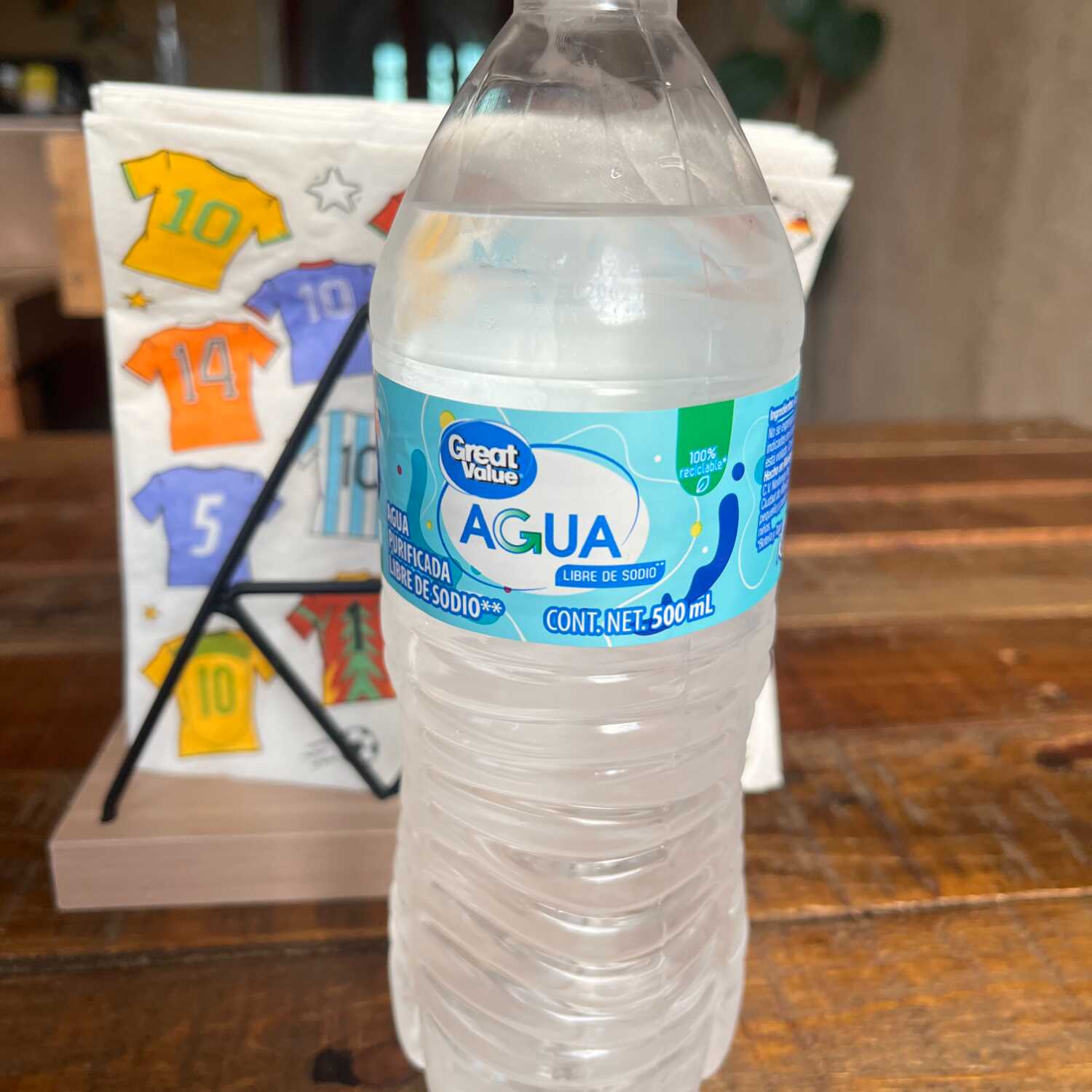 agua natural 500 ml