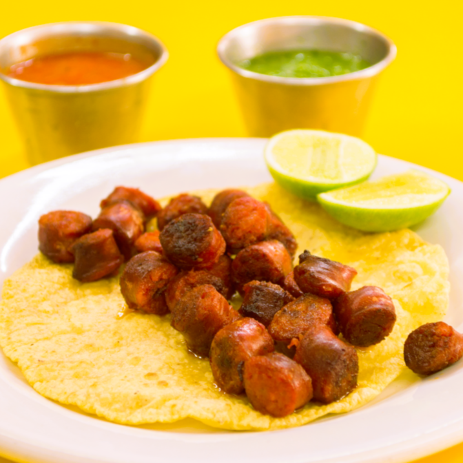 Taco Pan Árabe Chistorra