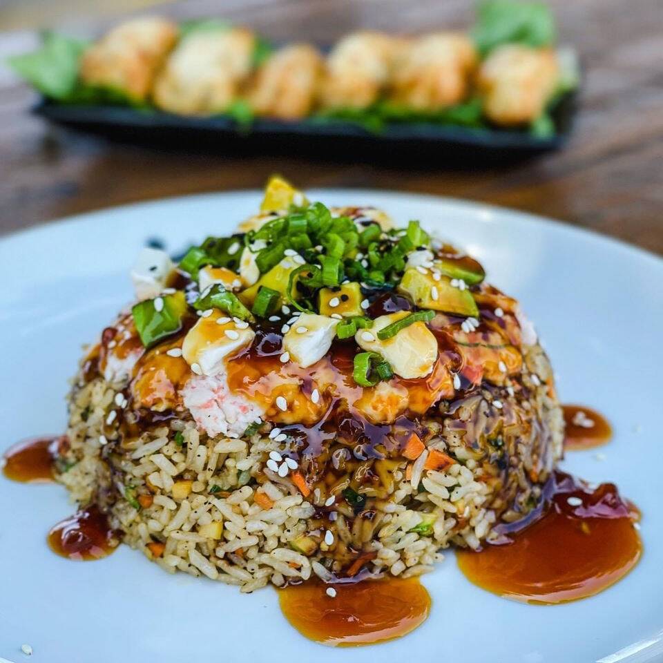 Yakimeshi Especial Pollo Agridulce