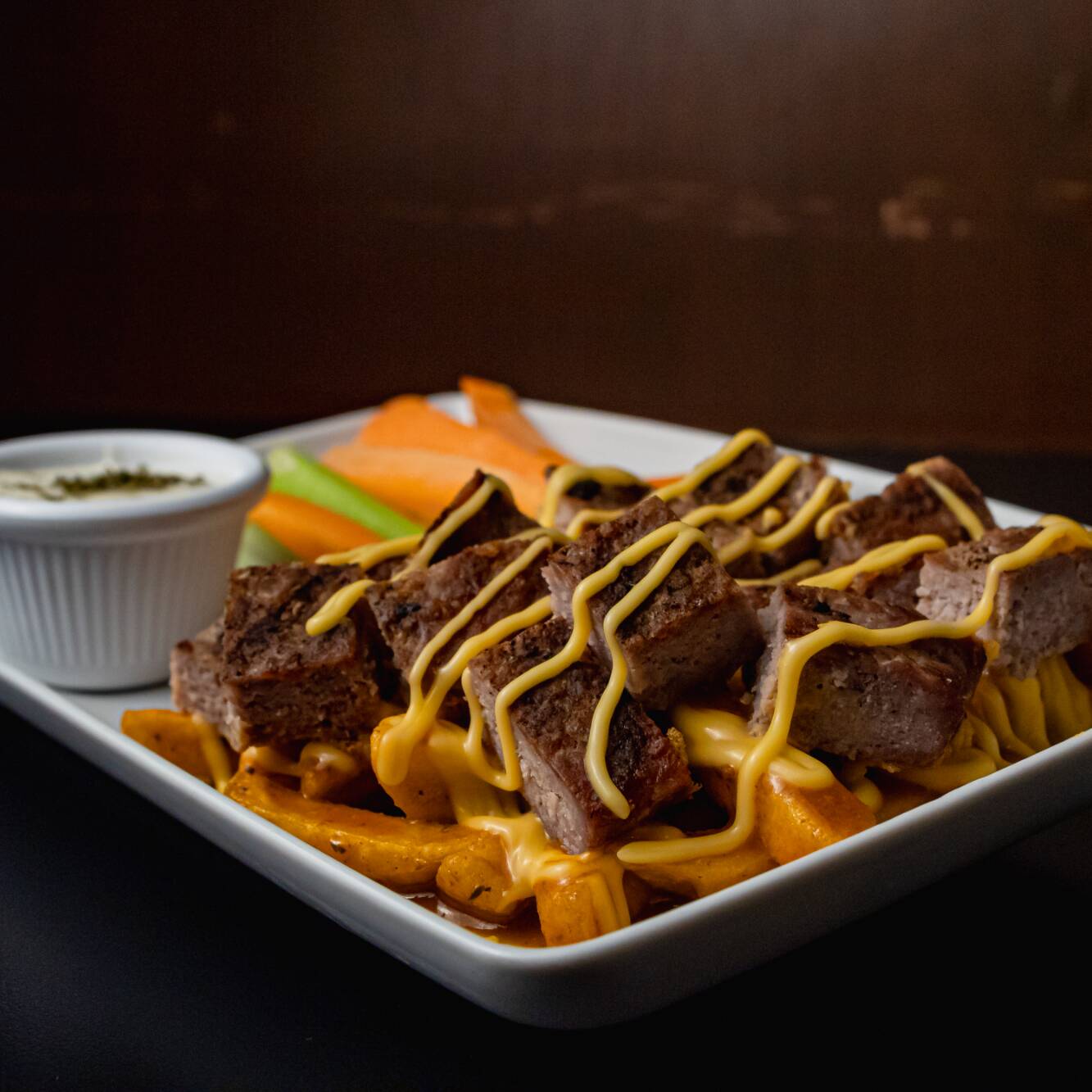 York Fries Supreme carne