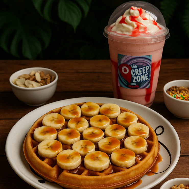 Combo Waffle Armable y Malteada