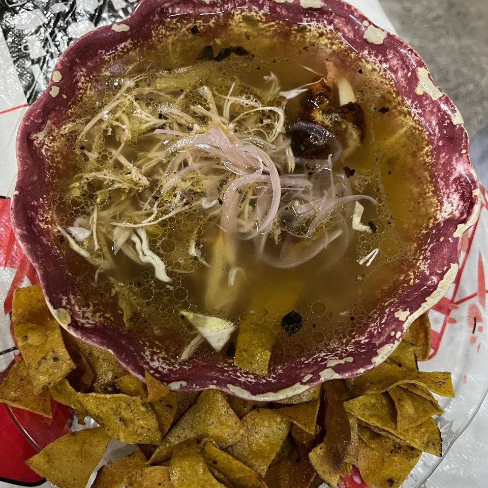 Caldo de pavo