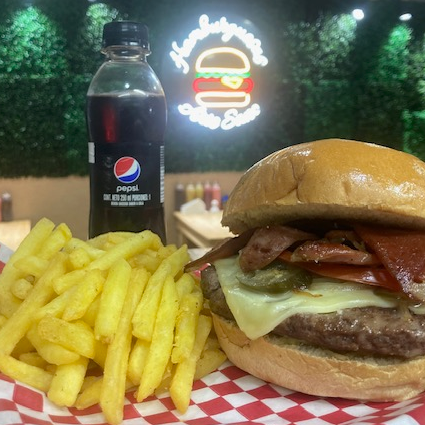 Hamburguesa Texana (picante) Combo