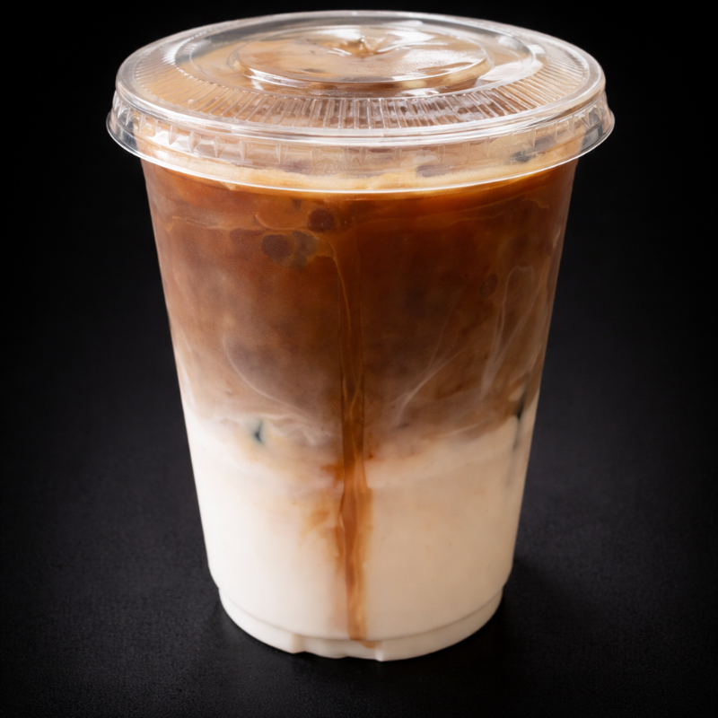 Café gelado com leite, coberto com uma espuma cremosa e aerada de cappuccino. Refrescante, equilibrado e irresistível do primeiro ao último gole.