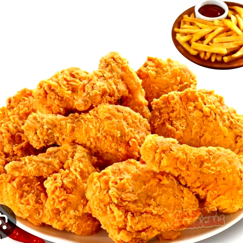 COMBO 6 PRESAS DE POLLO BROASTER MAS FRANCESA