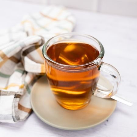Té Negro con Fresas