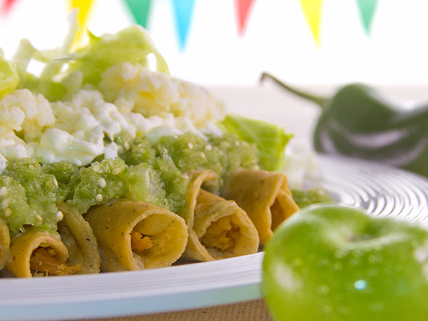 Flautas de Frijoles (orden de 3)