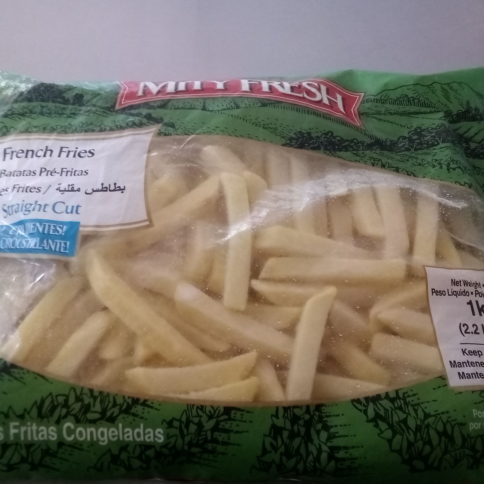 Paquete De Papas A La Francesa 1Kilo