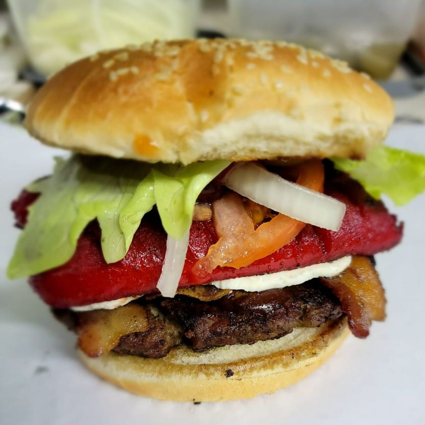 Texana (con Salchicha P' Asar)