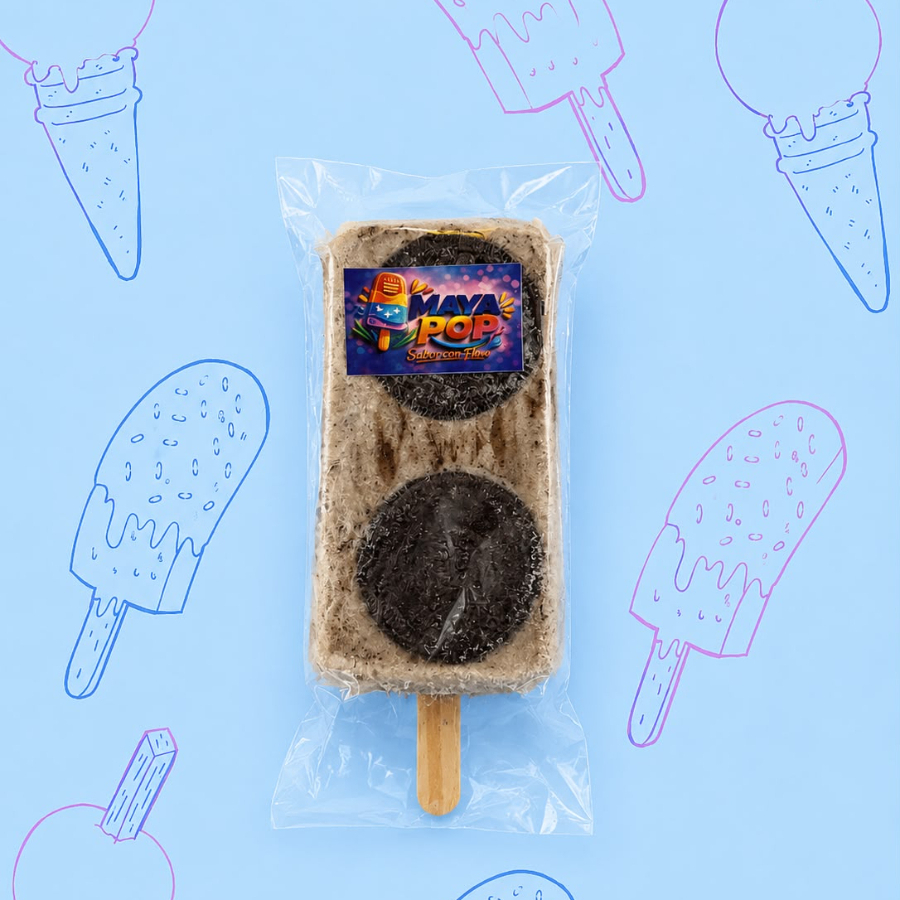 PALETA DE LECHE GORUMET- OREO