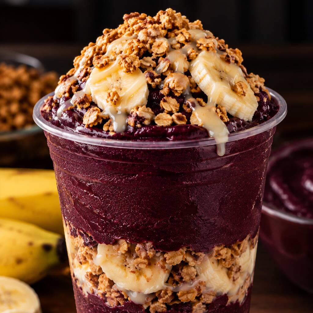 Incluso Banana Leite Condensado Zero E Granola