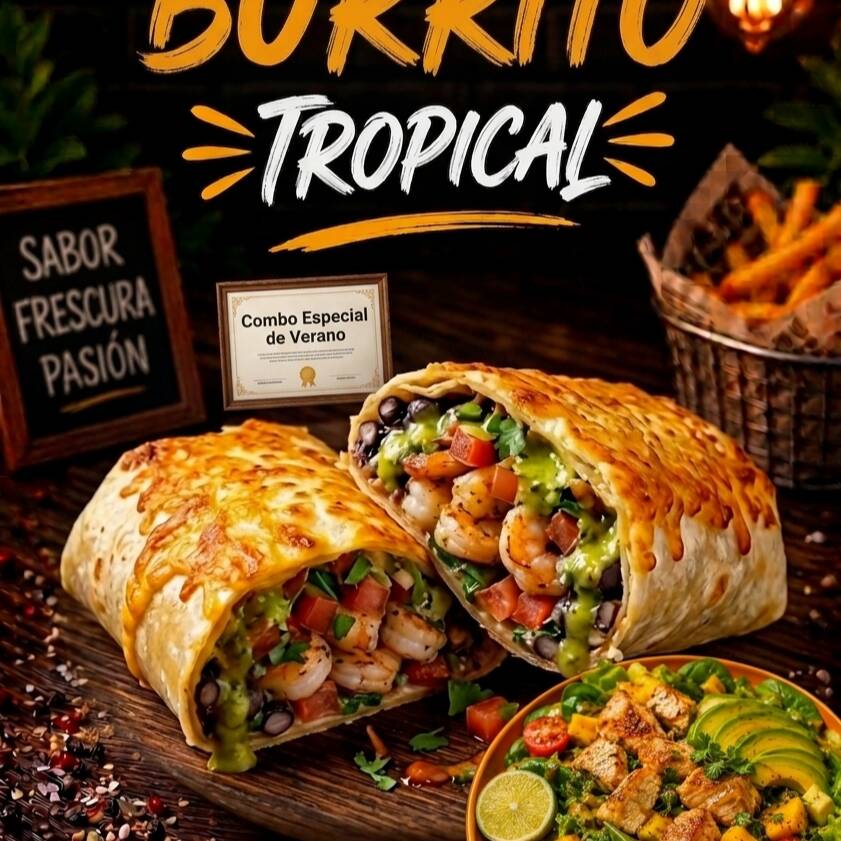 BURRITO TROPICAL