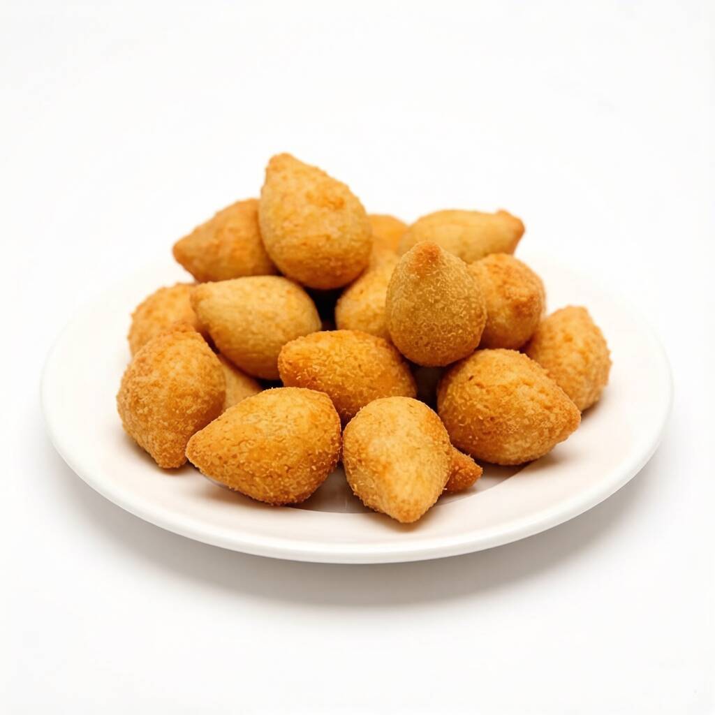 Sabores: Coxinha Queijo Queijo com Alho Cheddar Queijo com Presunto Pizza Calabresa Cachorro-quente Carne Moida Quibe