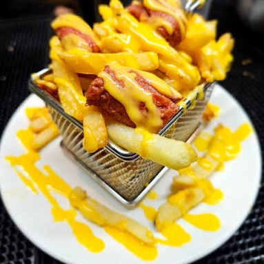 Salchipulpos Salchipapas