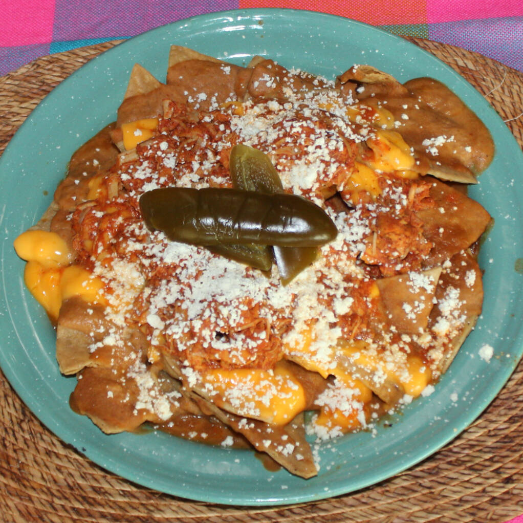 Nachos Con Cochinita
