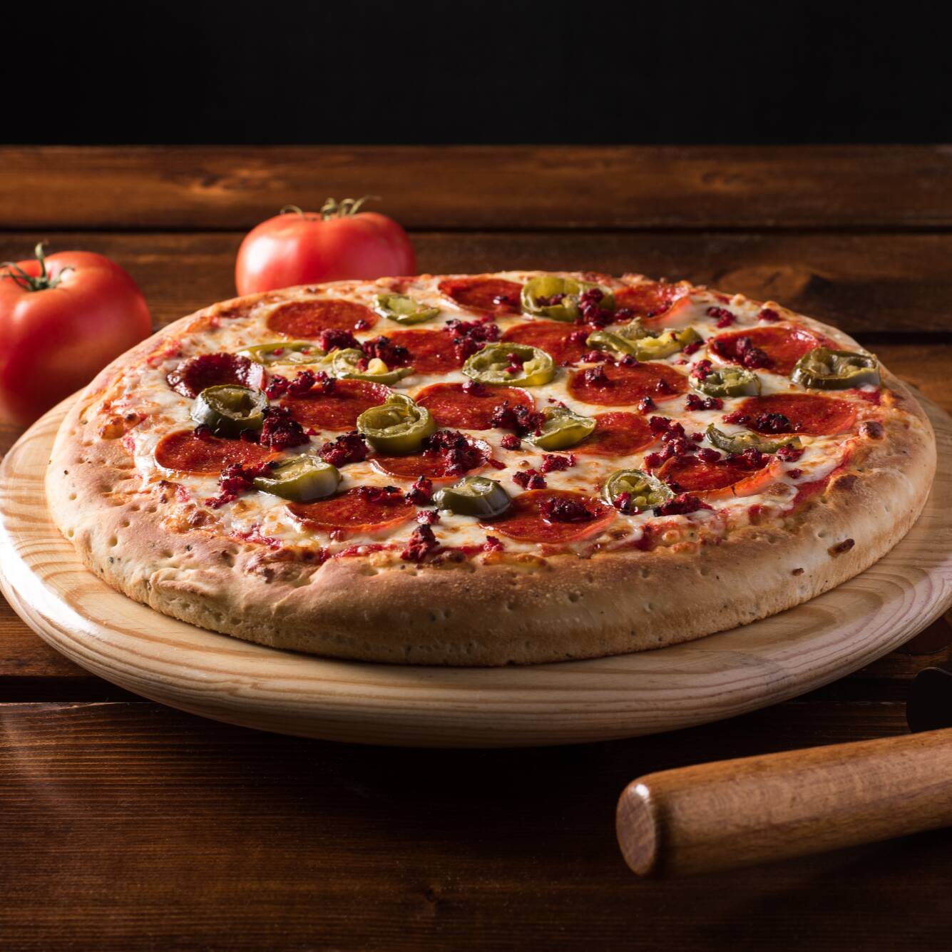 Pizza Mediana del Barrio