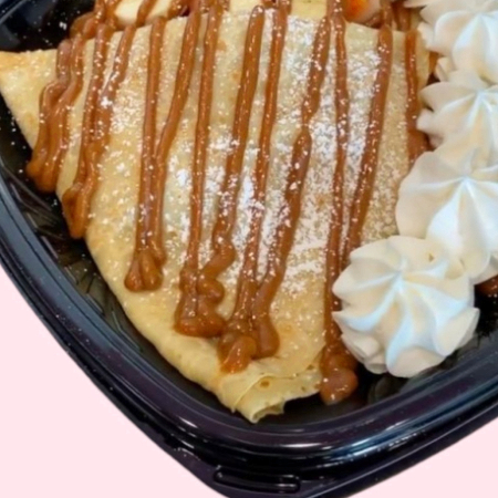Crepa Dulce de Leche con Fresa
