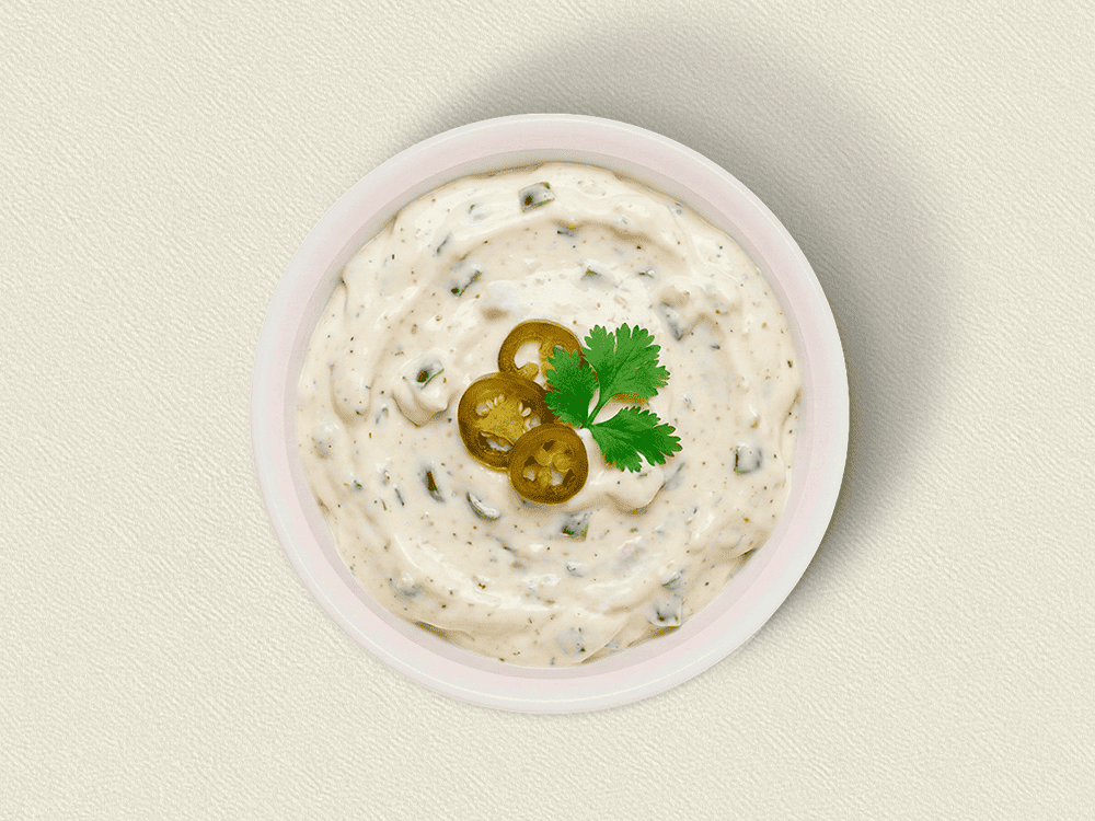 Porción Mayonesa con jalapeños ligeramente picante