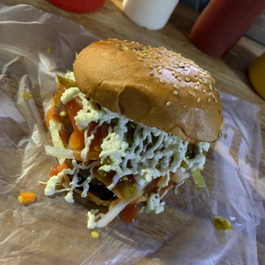 Combo Hamburguesa y Papás