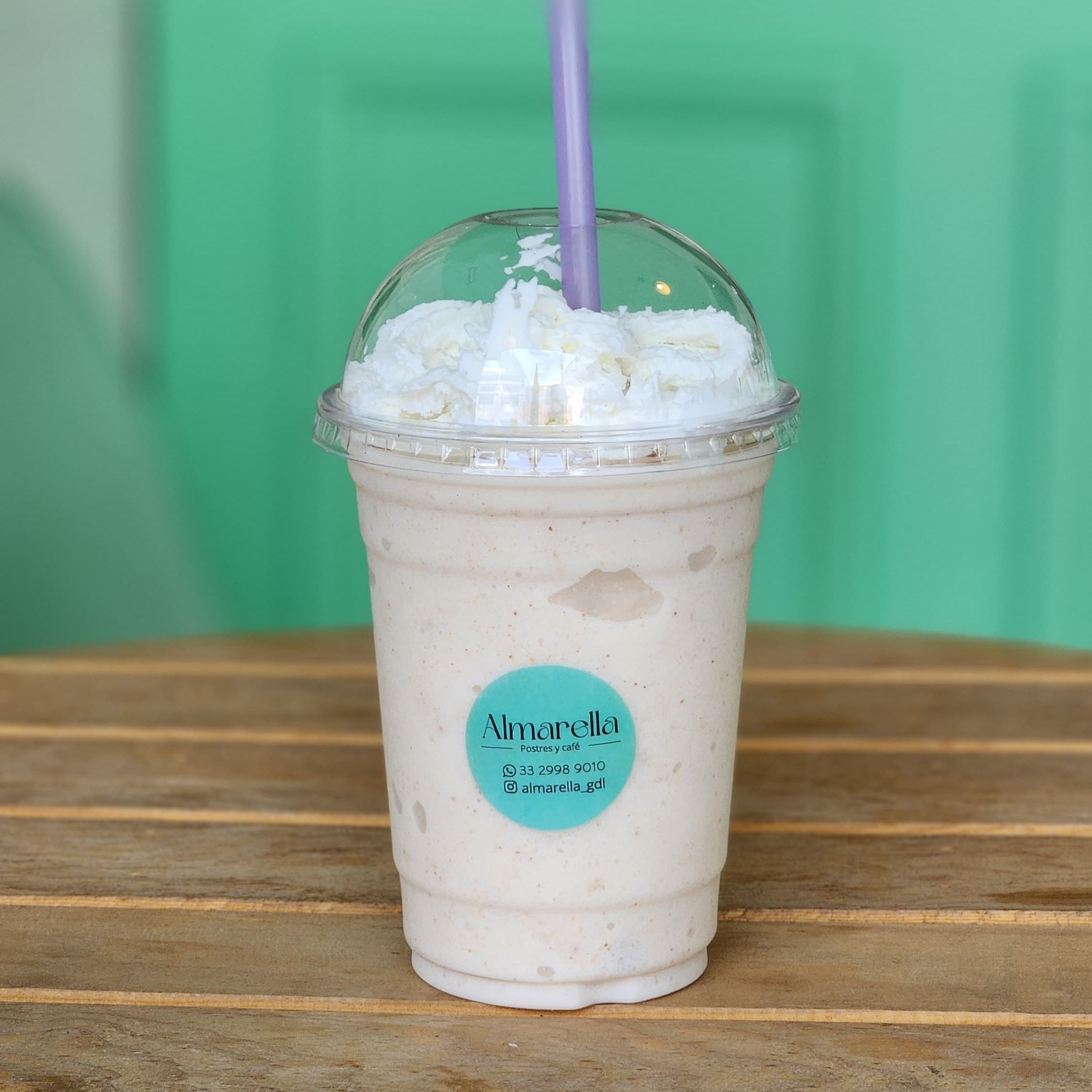 Frappé de Mazapán