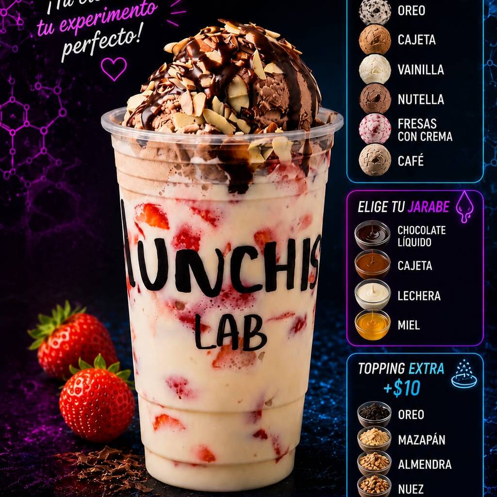 Fresas con Crema 16 Oz