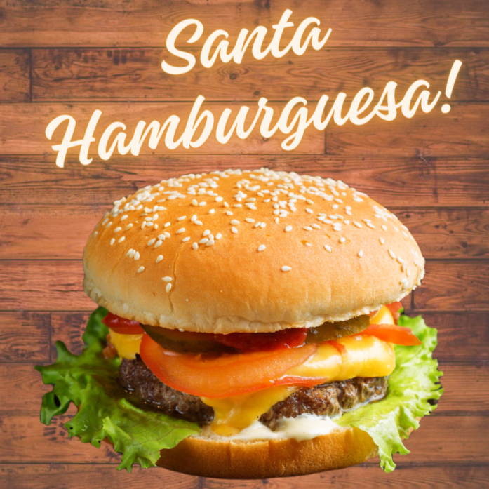 2 Santa Hamburguesa