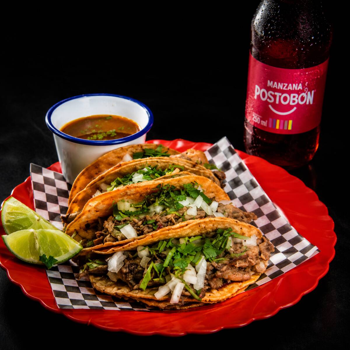 Combo 4 Tacos de Birria + Bebida
