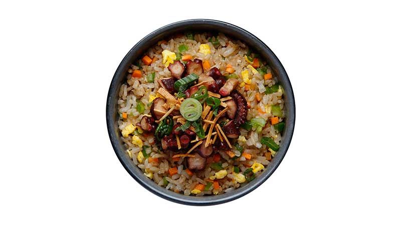 YAKIMESHI BOWL DE PULPO Y AJO