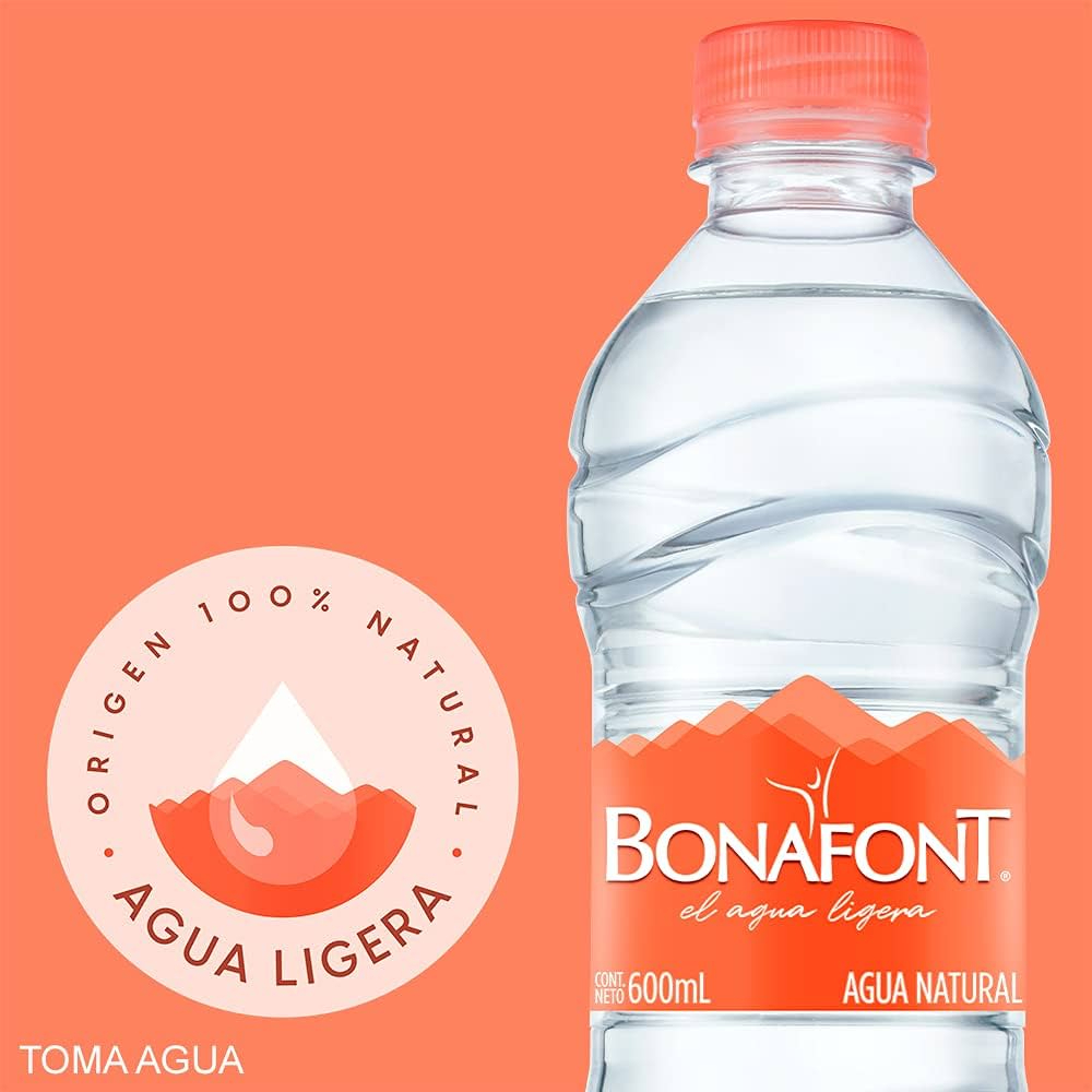 Agua Bonafont 600 Ml