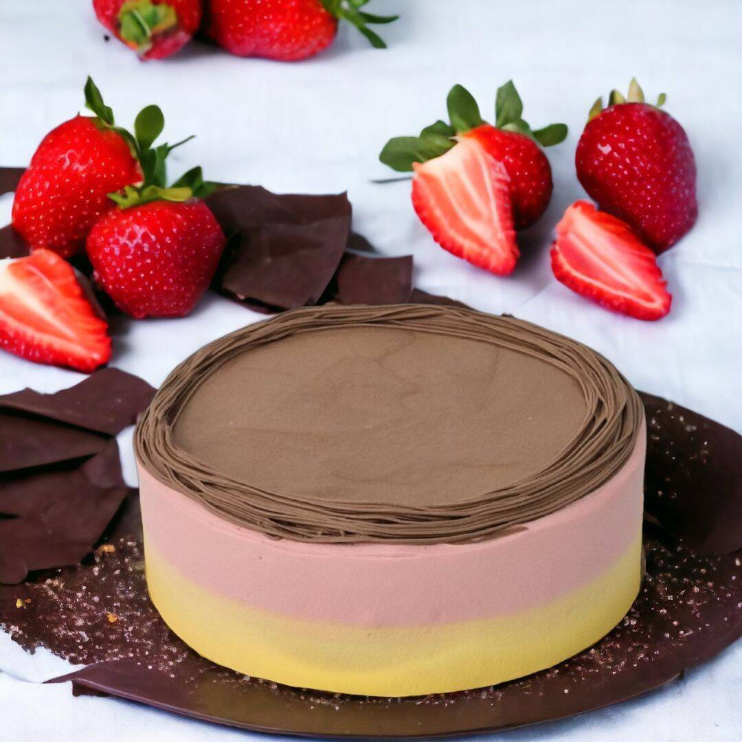 Pastel Helado Napolitano